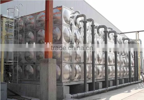 Huili rectangular inox steel water tank, pure as you expect