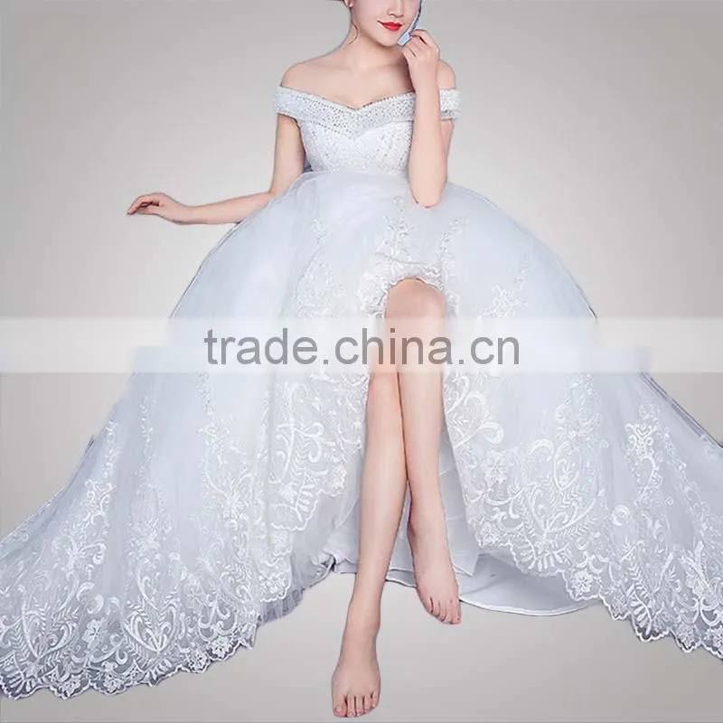 New Products Traditional Style Brand Design Moroccan Wedding Dress Shenzhen Factory