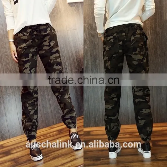 outdoor fashion urban women motorcycle camo pants