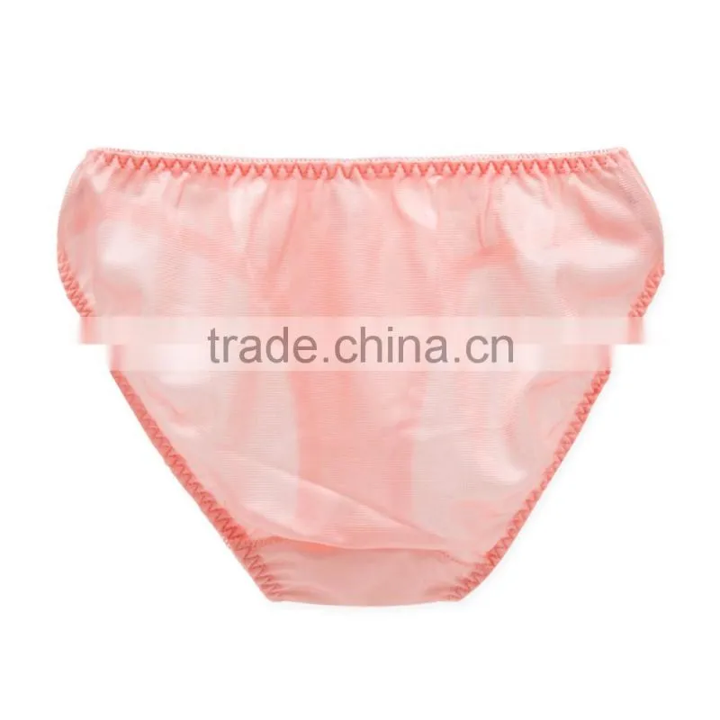 Good Quality Custom 100% Silk Sexy Fancy Woman Underwear