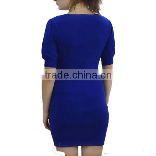 2014 sexy fanny pack slim fit knitted women dresses