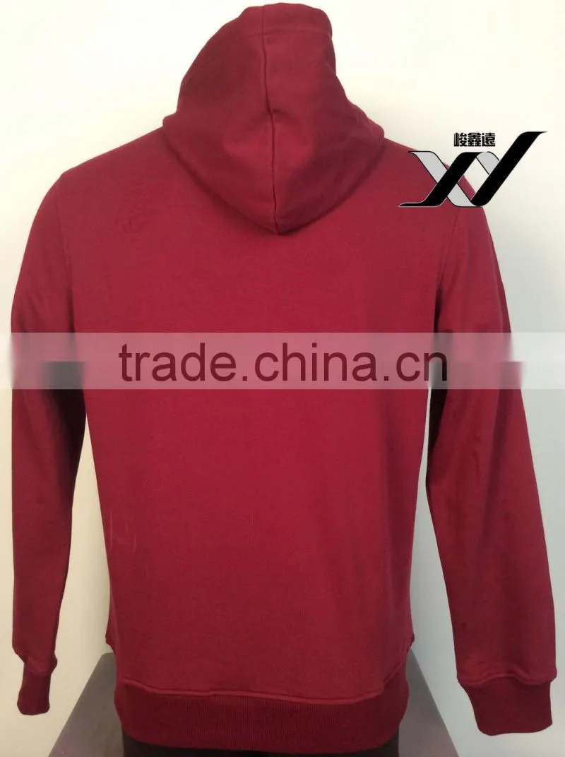 board shop fashion red men high neck hoodie