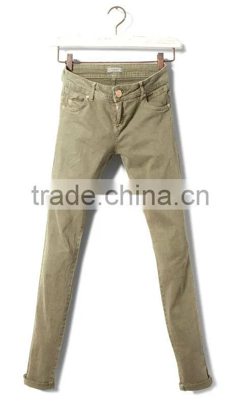 2014 Sweet candy color joker feet backing multicolor pants