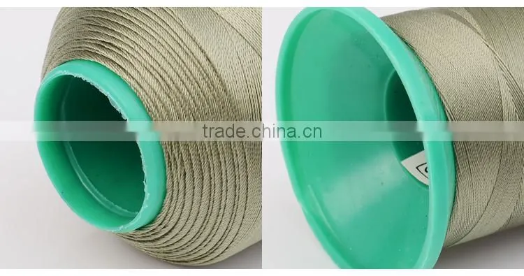 Polyester filament embroidery thread