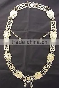 masonic regalia shrine chain collar two symbols