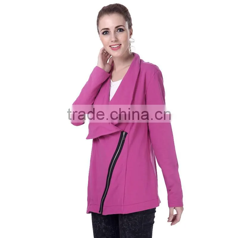 The new 2015 women's ms han edition cultivate one's morality big yards small suit coat long small suit