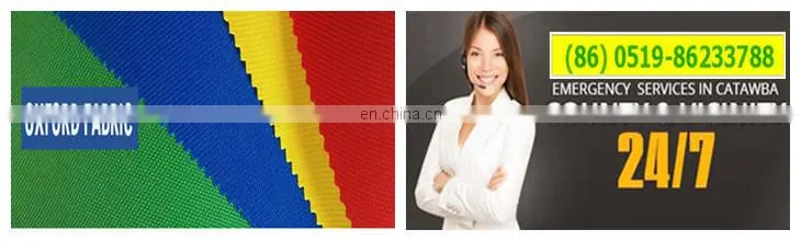 600D wear resistant oxford fabric for tent