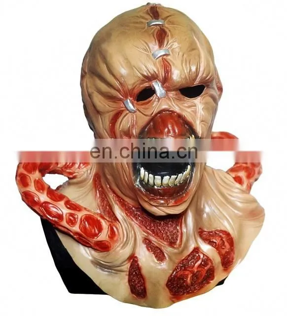 New Wholesale Bone Skeleton Skull Decoration Latex Zombie Halloween Props