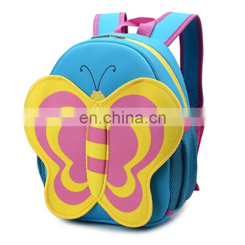 hot sell 3D printing promotional cartoon school bag for chirdren