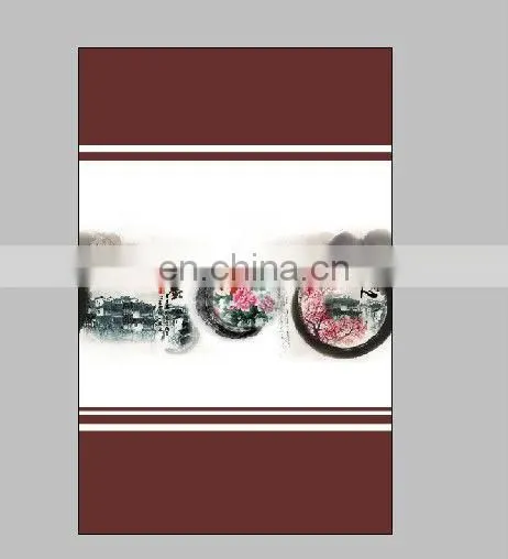 C-116digital printed curtain