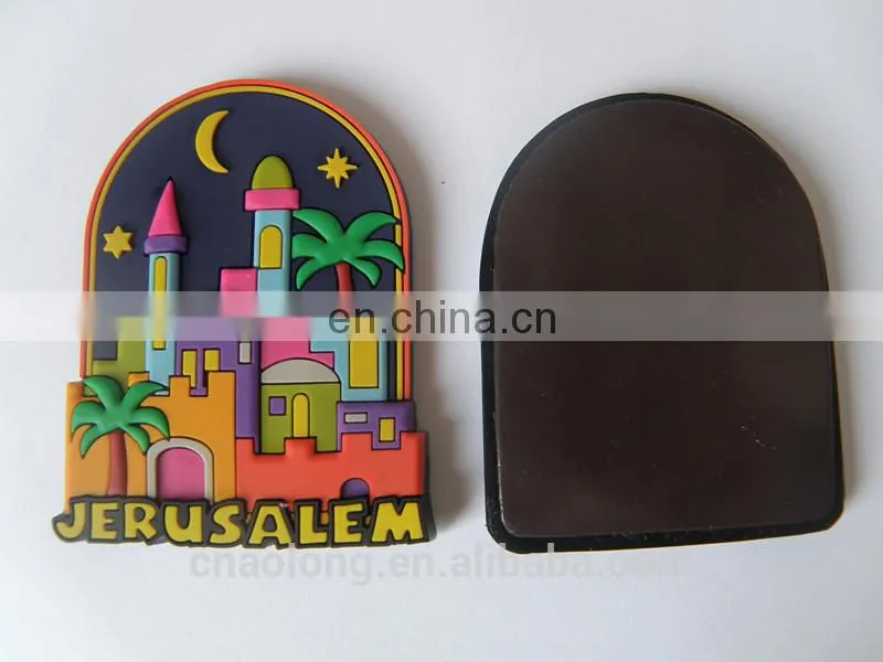 embossed logo custom made soft pvc refrigerator magnet,3d souvenir fridge magnet