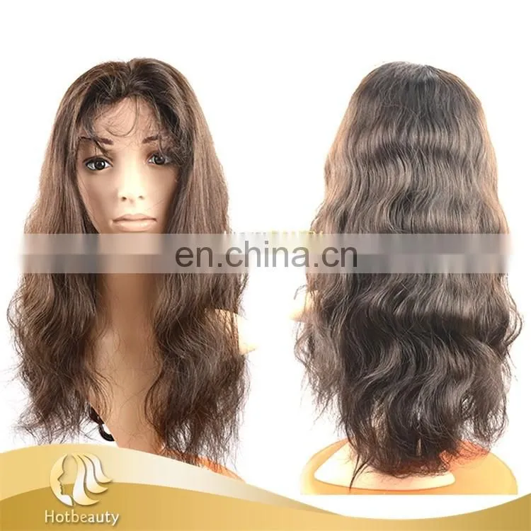 Top Sale Cheap Human Hair Full Lace Wig, Wholesale Brazilian Human Hair Wig