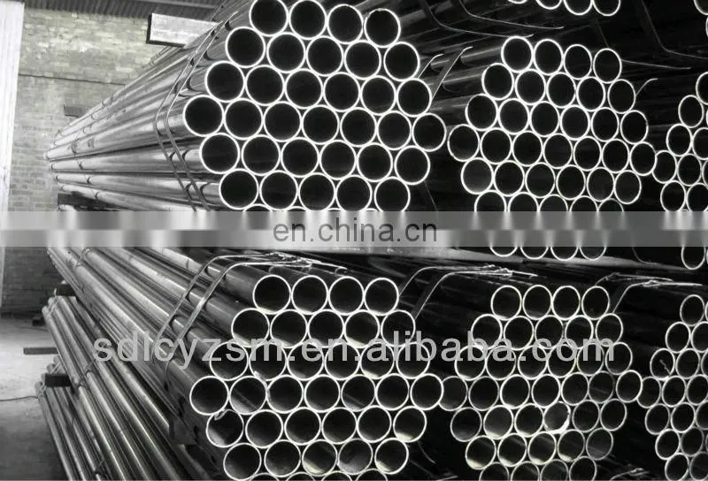 Best manufacture! astm a106 gr.b round black mild steel seamless steel pipe