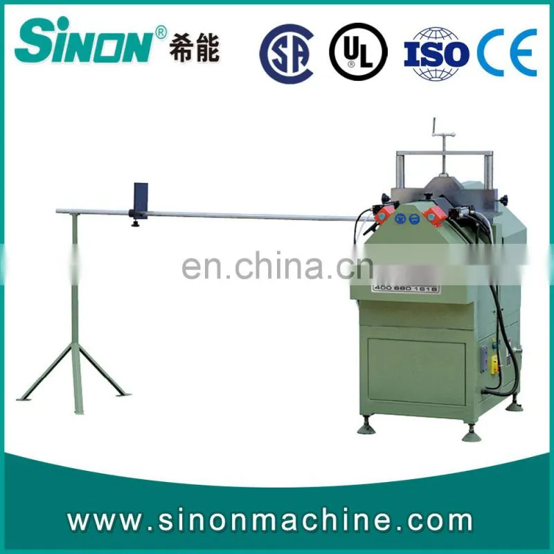 V-notch Cutting Saw PVC and Aluminum Windows Making Machine / UPVC Window Frame V Cutting Machine for Aluminum Profile