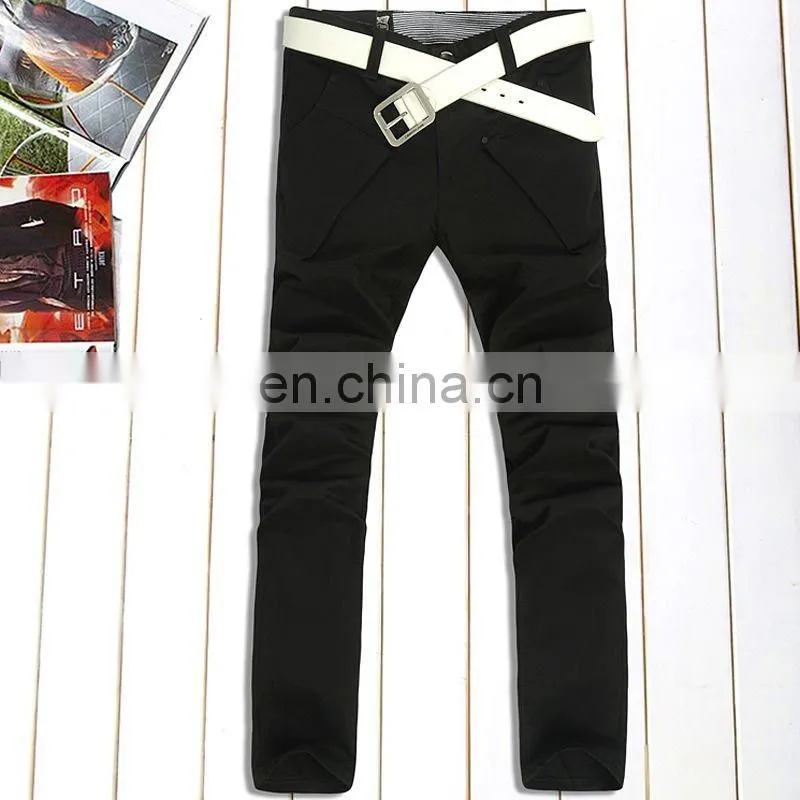 DiZNEW Straight leg slim fit mens denim jeans scratch cotton comfort pants