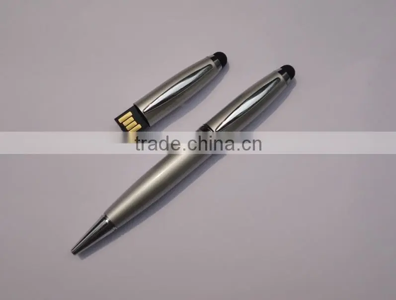 wholesale antivirus 3 in 1 functional usb pen drive wholesale, ballpoint pen usb flash drive with screen touch function