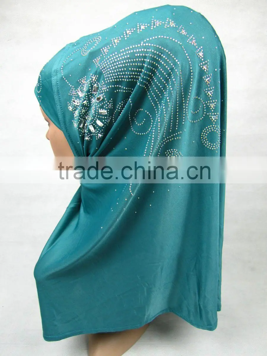 A236 Newest design fashion beaded muslim hijab