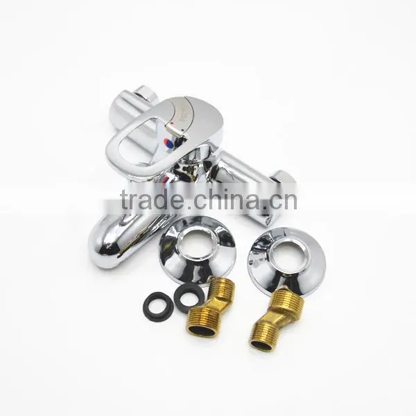 china factory professional single hollow handle bathtub faucet mixer