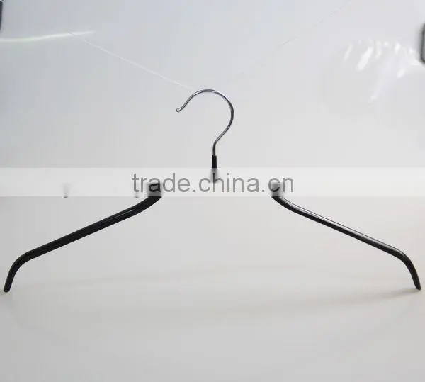 MT0619 blue rubber coated metal hanger for clothes