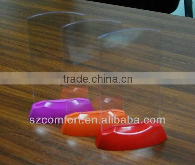 Shinning color display card with light