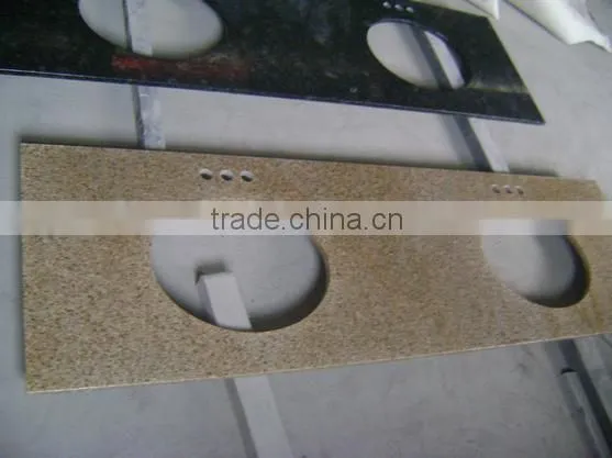 Granite Vanity Tops With Double Sink Cut Out, Double Sink Vanity Tops