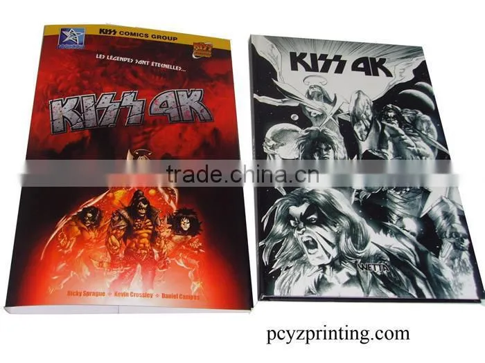 Printing Comic Book with Dust Jacket