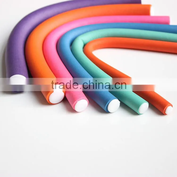 Fashion Flexible Rubber Foam Hair Roller