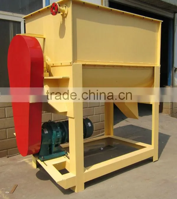 1ton/batch ribbon shaft fertilizer mixer (CE)