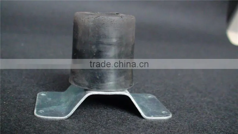 08321 Rubber Buffer With Steel Seat