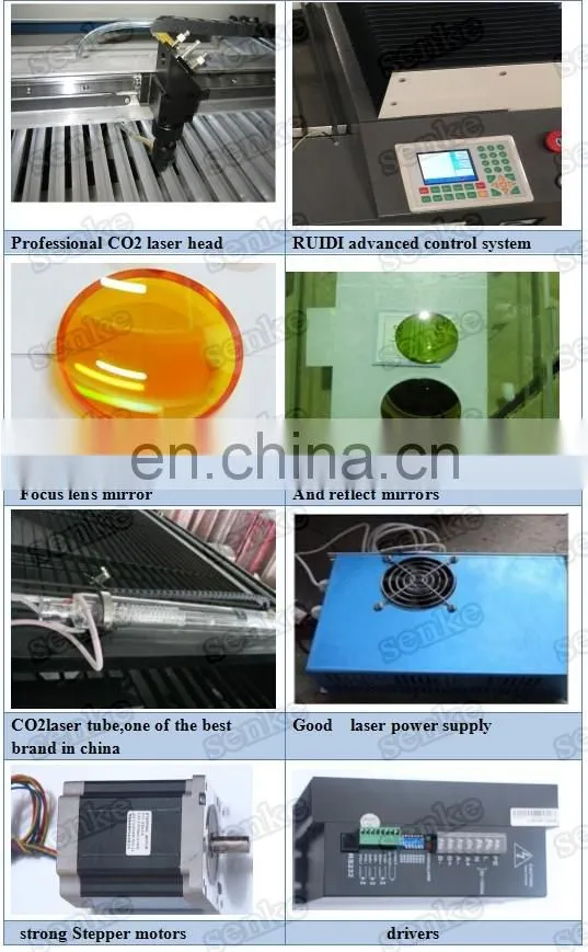 1610 double heads 3d co2 laser cutting and engraving machine for acrylic wood planks light planks candlenut wood bamboo ware