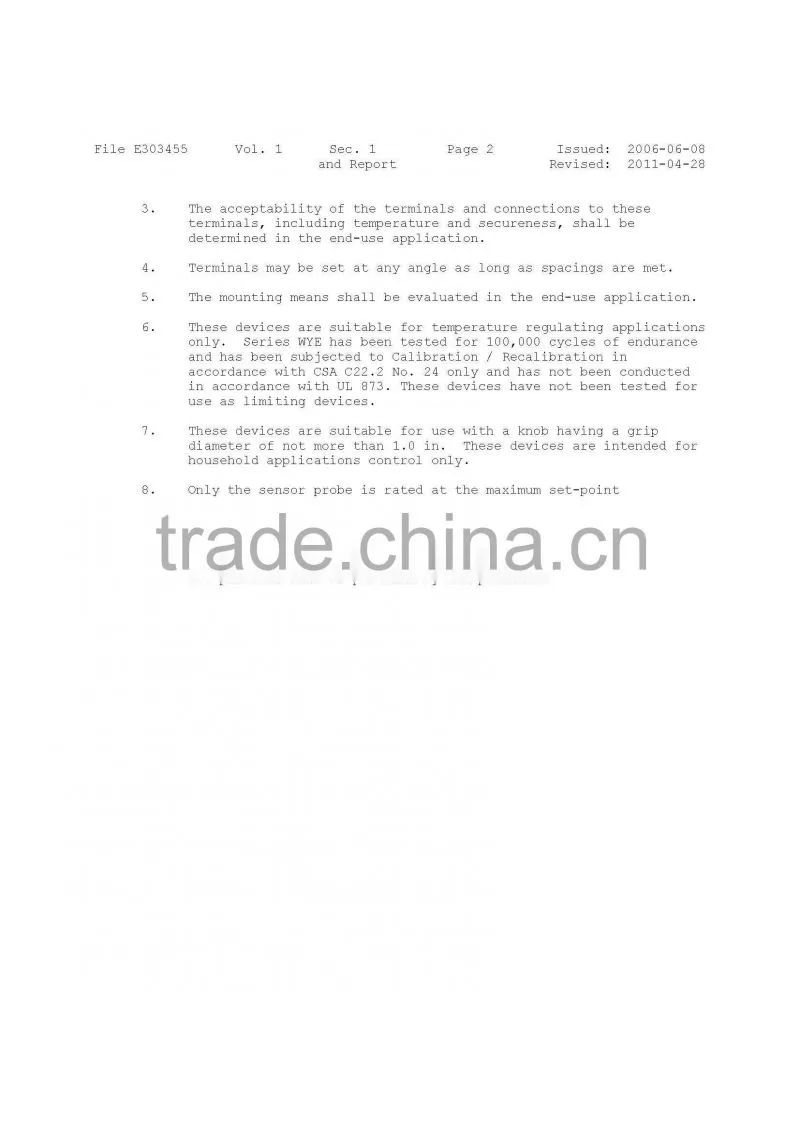 Cabinet Panel Temperature Controller Thermostat