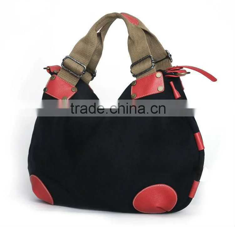 The latest retro hit color fashion shoulder bag handbag