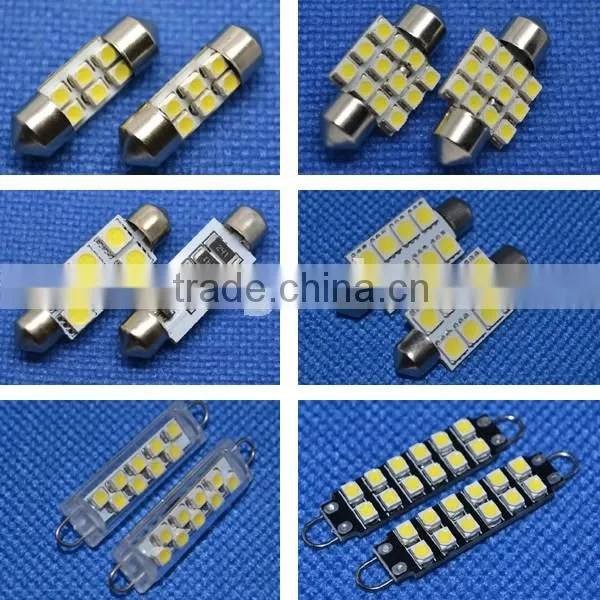 canbue led car light 12v c5w , festoon canbus auto led light , f-31mm 8smd 5630 led car light c5w