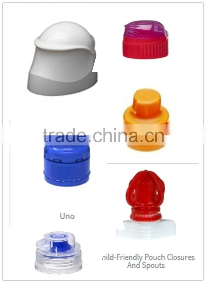 Plastic flip top caps,28mm,child proof cap for water bottle
