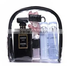 pvc zipper bag toiletry bag