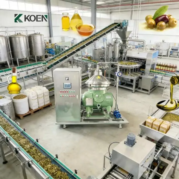 Large Capacity 1-3 Ton/Hour Olive Oil Extraction Production Line Complete Industrial Olive oil