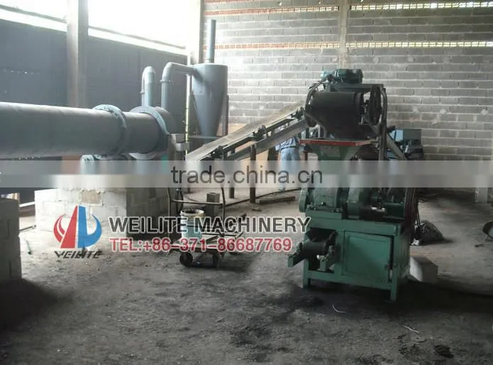 coal plant use coal dust recycle processing briquette machinery