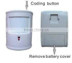 Best wireless PIR sensor 315/433MHZ with pet immune/alarm accessories