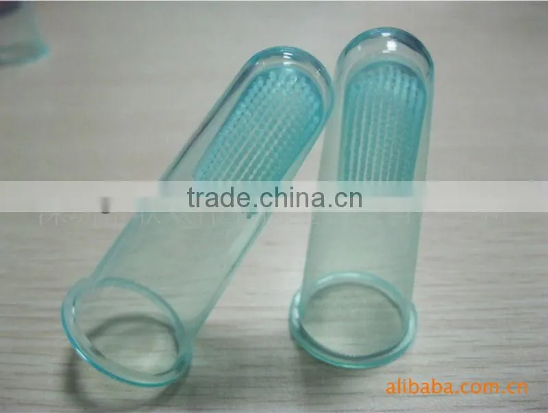2013new design of the silicone baby toothbrush