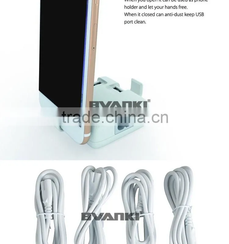 Hot new products for 2016 US/EU/UK plug USB 4 Port Desktop Charger/ Rapid Charging Station wall usb charger for iPhone charger