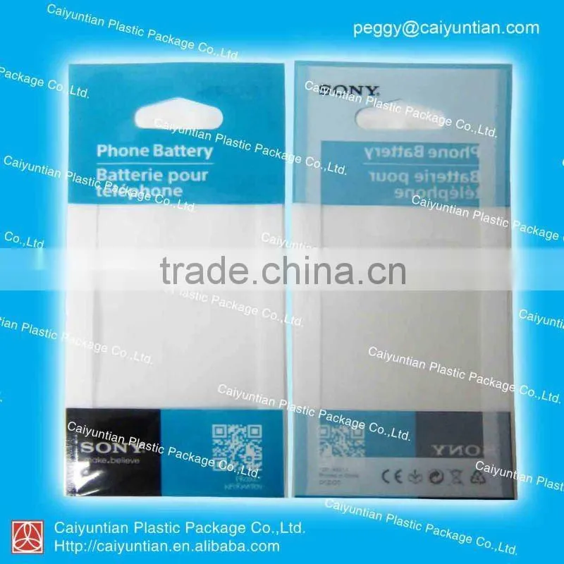 hanging plastic bags / card bags
