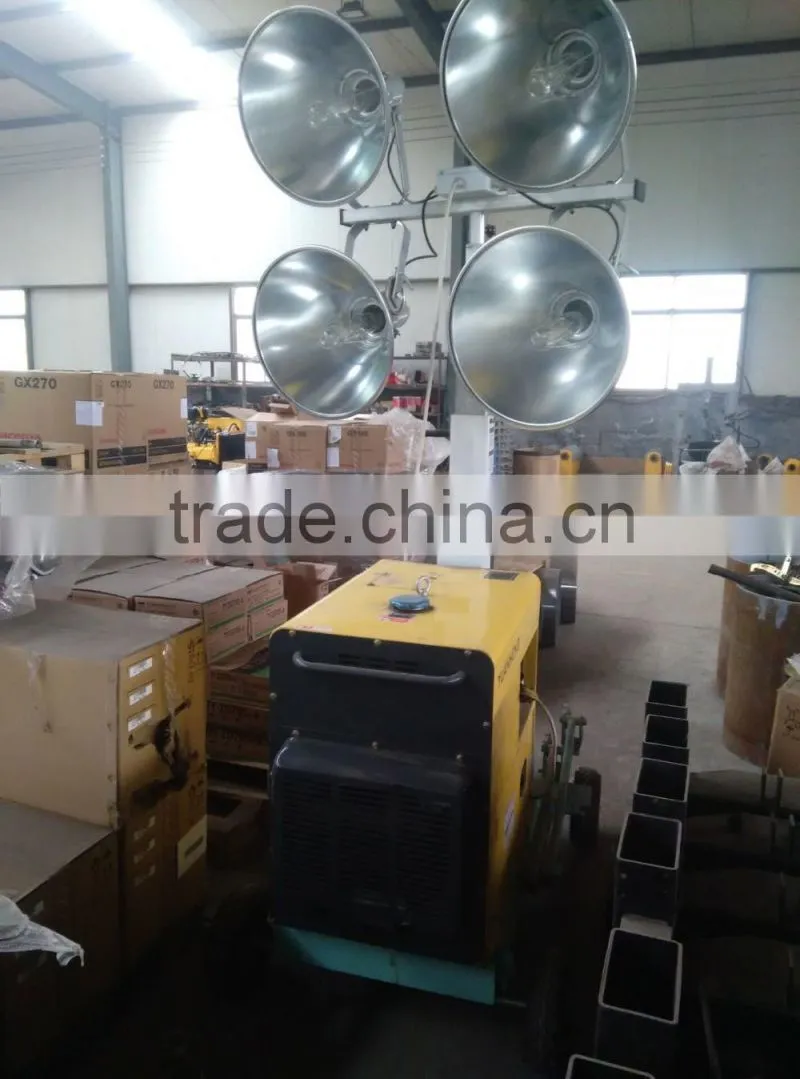 LED flood lights mobile solar light tower mobile solar light tower supplier