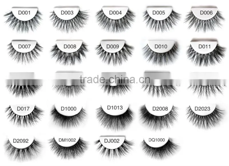 private label horse fur lashes, 3d mink eyelashes,mink strip eyelashes mink the eyelash extension