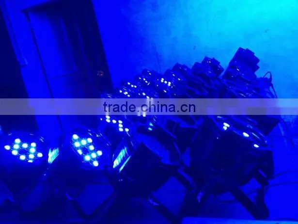 36x3w led par light stage led par light 7CH DMX512 high brightness RGB color mixing