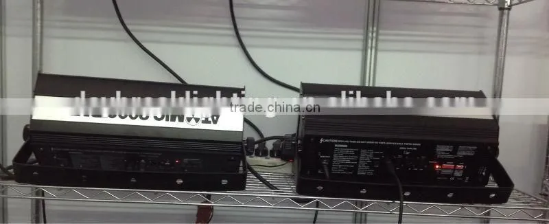 DMX512 3000w strobe stage light, stage feet light 3000w strobe light, 3000w strobe light for events