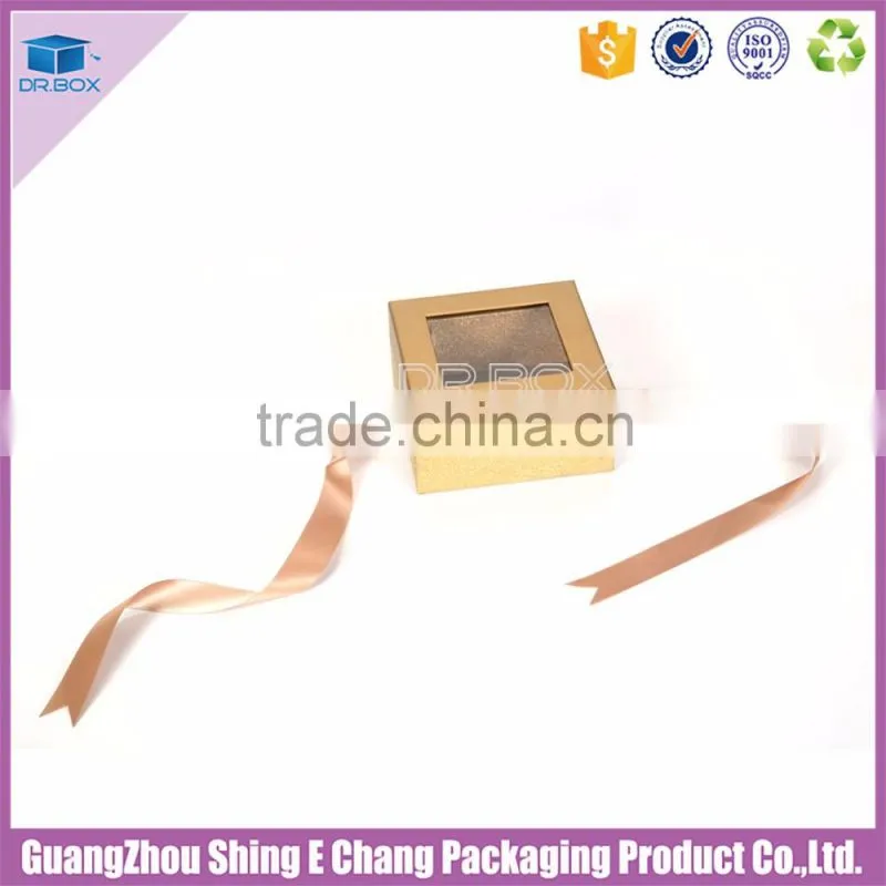 Wholesales Triangular polishplastic transparency 3-ply Kraft paper wooden box