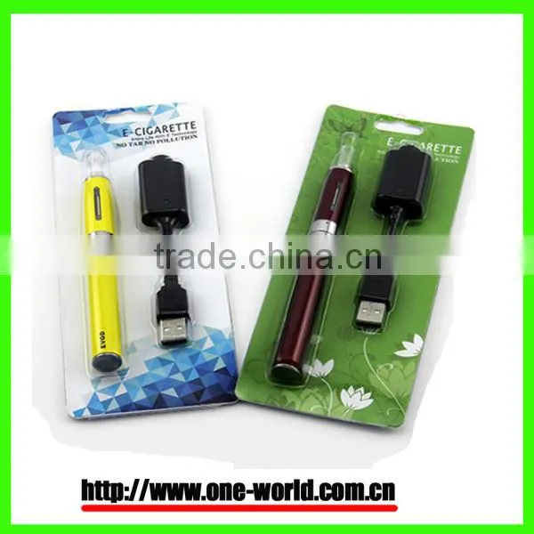 Stainless STEEL Vaporizer blister evod kits Electronic Vapor 1100 mAh Vapor pen