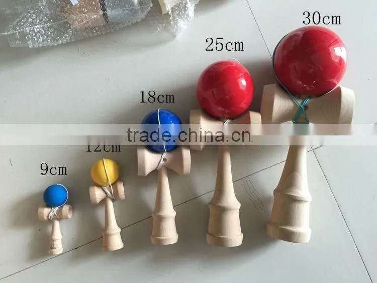 Kendama skill crystal ball toys wooden handle jumbo kendama