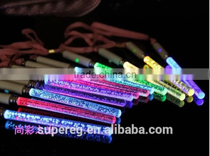 2015 3LEDs Glowing Stick in the dark LED Light Stick Acrylic Concert LED Flash Light Stick For Party Wedding Birthday