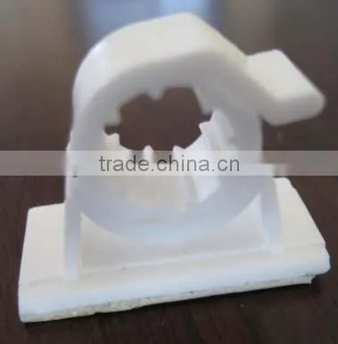 self adhesive plastic wire cable clip